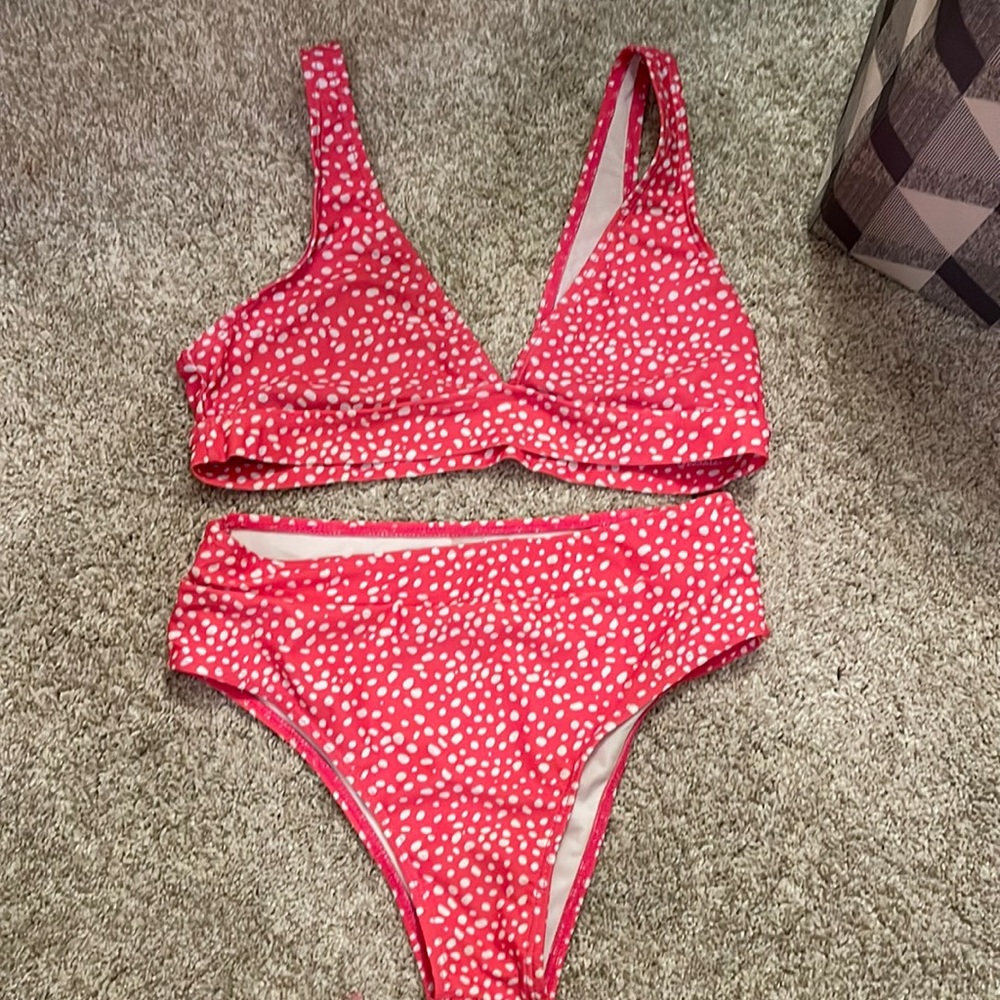 Matching bathing suit